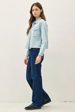 Be Cool Cropped Shacket