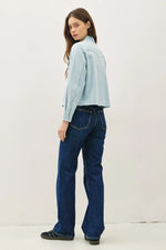Be Cool Cropped Shacket
