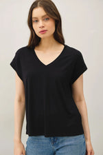 Be Cool Bamboo/Modal V-Neck T-Shirt
