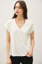 Be Cool Bamboo/Modal V-Neck T-Shirt