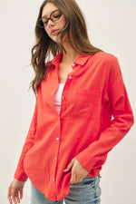 Be Cool Light Weight Oversized Classic Shirt
