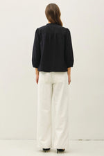 Be Cool Crisp Cotton Blouse