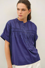 Be Cool Eyelet Laced Top