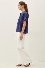 Be Cool Eyelet Laced Top