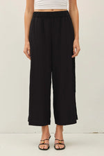 Be Cool Crinkled Cropped Pants