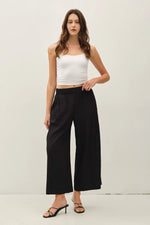 Be Cool Crinkled Cropped Pants