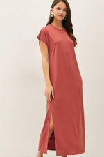Be Cool Cap Sleeve Maxi Dress