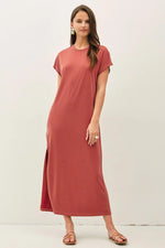 Be Cool Cap Sleeve Maxi Dress