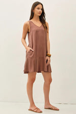 Be Cool Ruffle Hem Mini Dress