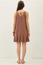 Be Cool Ruffle Hem Mini Dress