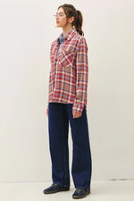 Be Cool Sienna Plaid Flannel Shirt