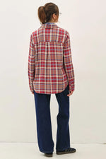 Be Cool Sienna Plaid Flannel Shirt