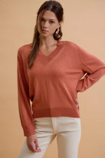 Be Cool V-Neck Loose Fit Sweater