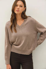 Be Cool V-Neck Loose Fit Sweater