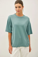 Be Cool Boxy Fit Crewneck Sweater