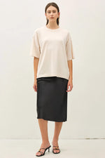 Be Cool Boxy Fit Crewneck Sweater