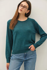 Be Cool Raglan Loose Fit Sweater Top