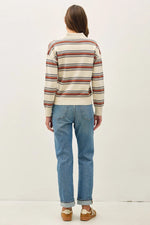 Be Cool Polo Striped Sweater