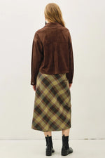 Be Cool Knit Suede Shacket