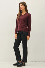 Be Cool Wool V-Neck Sweater