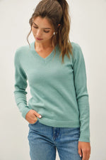 Be Cool Wool V-Neck Sweater