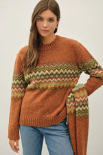 Be Cool Como Fair Isle Sweater