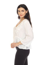 Cute Options Embroidered Top