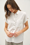 Be Cool Tencel Button Down Shirt