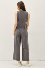 Be Cool Acid Wash Boxy Cut Tank