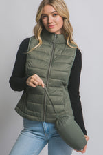 Love Tree Lightweight Down Packable Puffer Vest