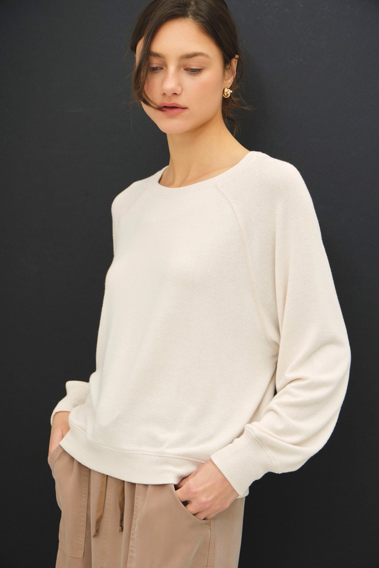 Be Cool Baseball Style Boxy Cut Tee
