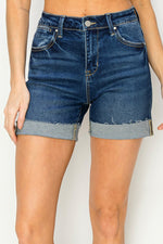 Risen High Rise Cuff Shorts