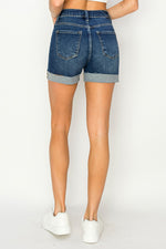 Risen High Rise Cuff Shorts