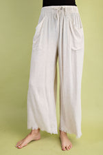 Gigio Frayed Cropped Pants "Naked Pants"