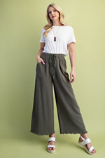 Gigio Frayed Cropped Pants "Naked Pants"