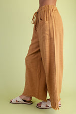 GiGio Frayed Wide Leg Pants- Naked Pants