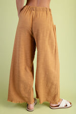 GiGio Frayed Wide Leg Pants- Naked Pants