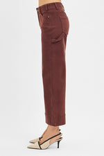 Risen Tummy Control High Rise Crop Wide