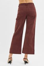 Risen Tummy Control High Rise Crop Wide