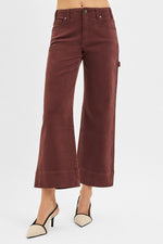 Risen Tummy Control High Rise Crop Wide