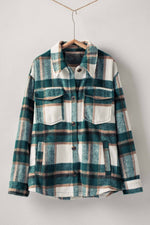 Trend Notes Relaxed Fit Plaid Shacket Flannel