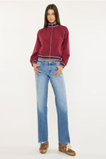 KanCan Mid Rise Straight Jeans