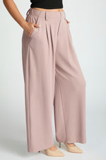 Loit Wide Leg Pleated Trousers