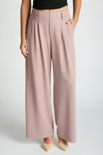 Loit Wide Leg Pleated Trousers