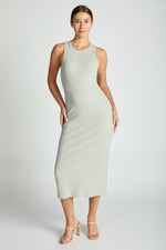 Ribbed Sleeveless Dress