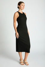 Ribbed Sleeveless Dress