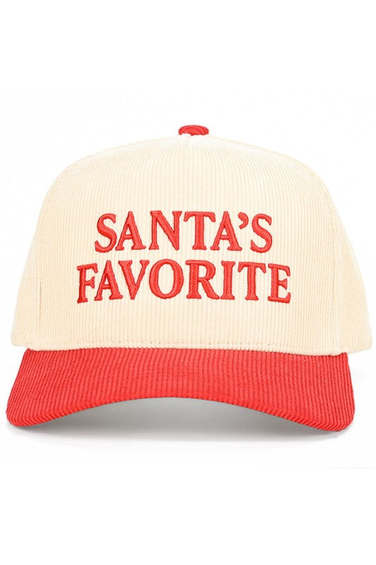 C.C Santa's Favorite Trucker Hat