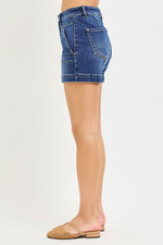 Risen High Rise Shorts with Seam Detail