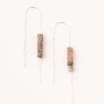 Scout Rectangle Stone Earrings