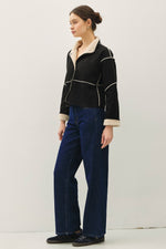 Be Cool Sherpa Lined Boxy Cut Outer